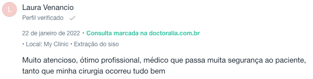 Depoimento Laura